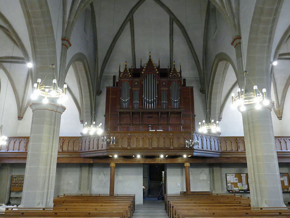 Abhängung der Wanddekorationen (Foto: Karl-Franz Thiede)